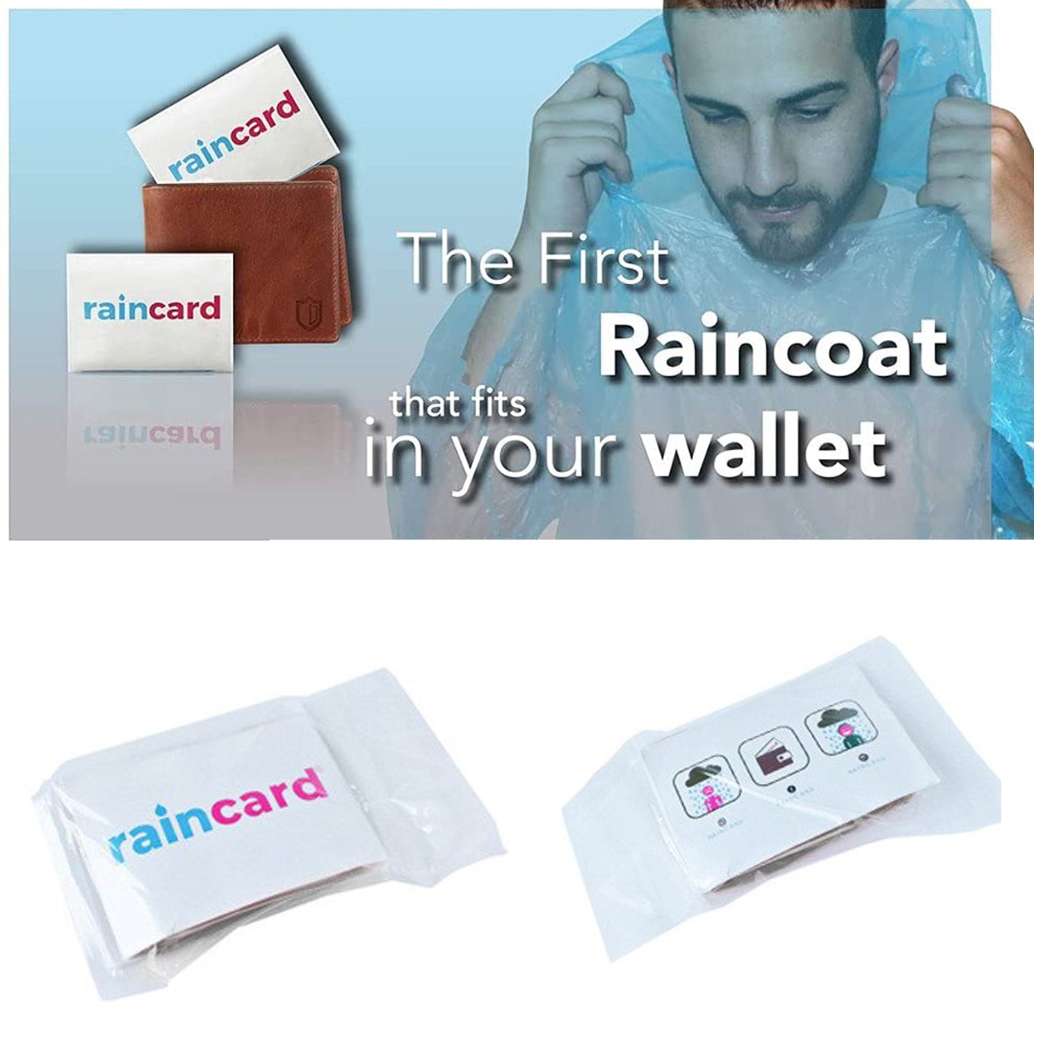 Portable Emergency Raincoat Pouch