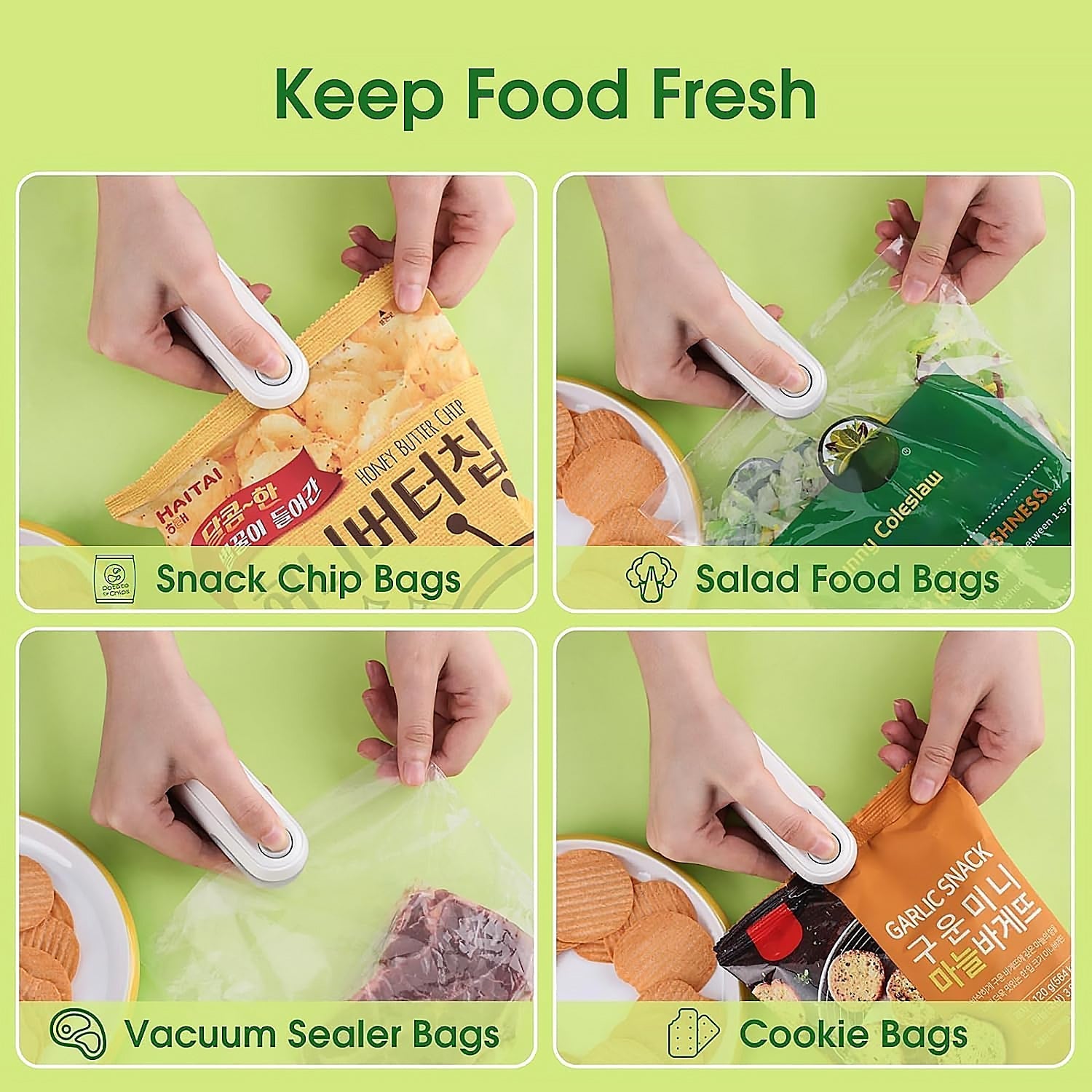 2-in-1 Mini Packet Sealer and Cutter