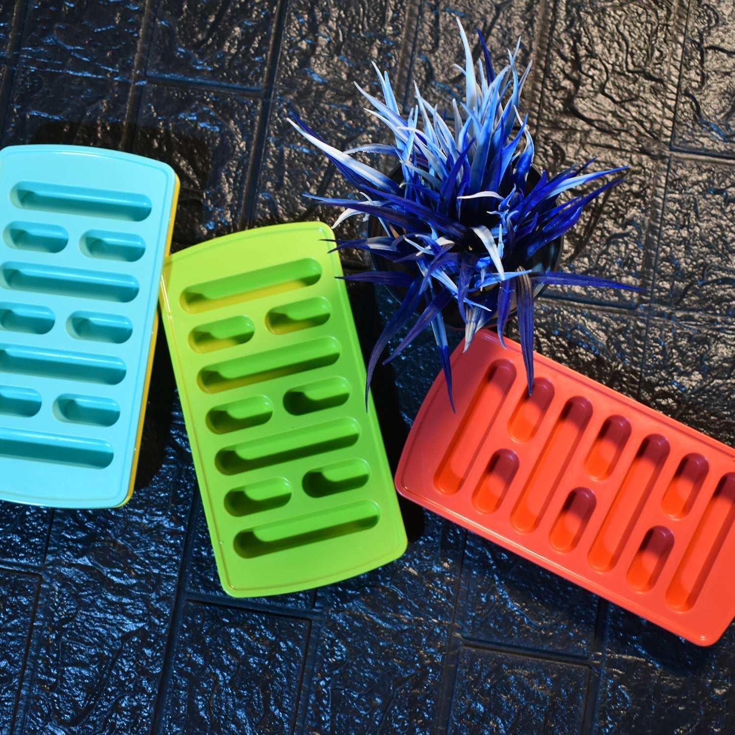 4-Piece Fancy Ice Tray Set