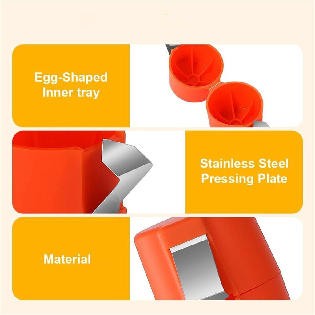 Handheld Egg Shell Cracker Tool