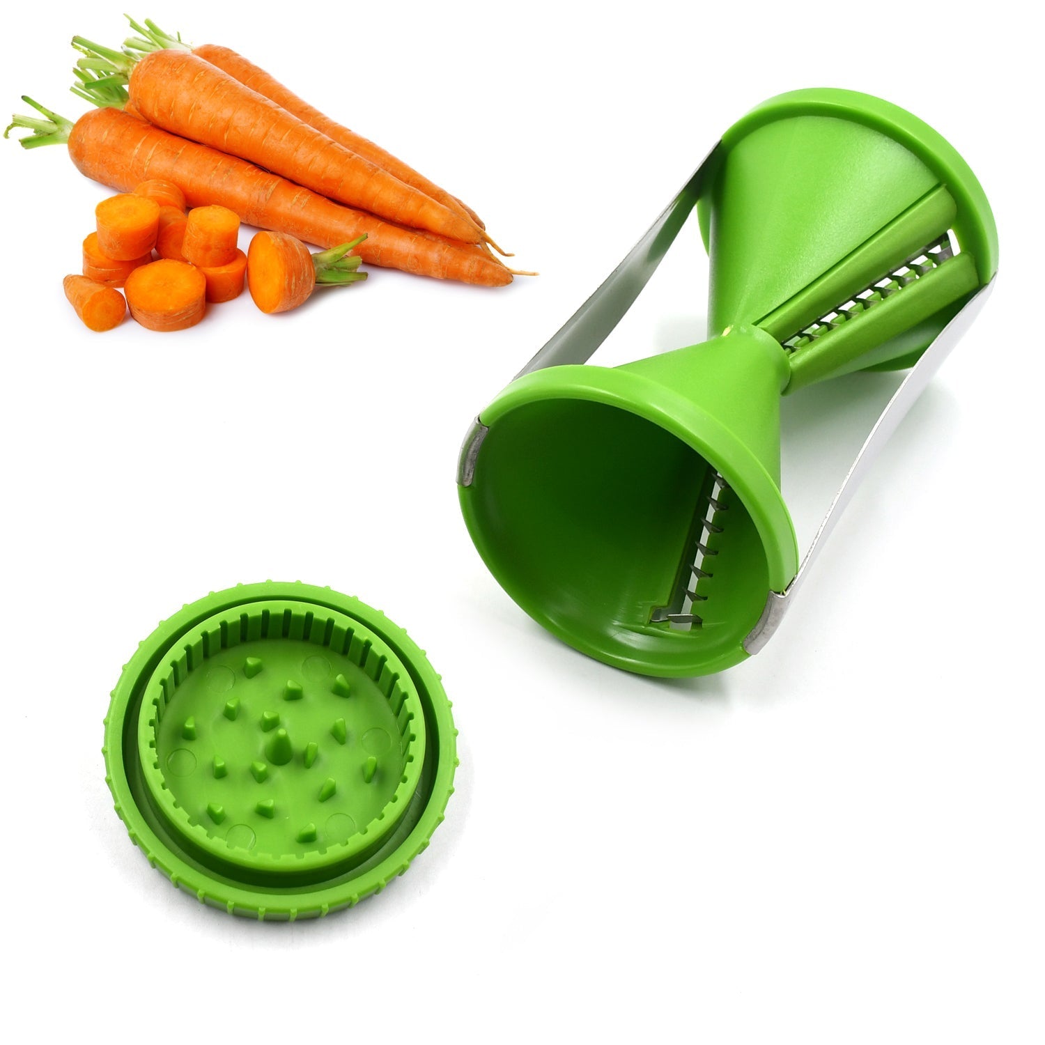 Portable Stainless Steel Vegetable Spiralizer Slicer