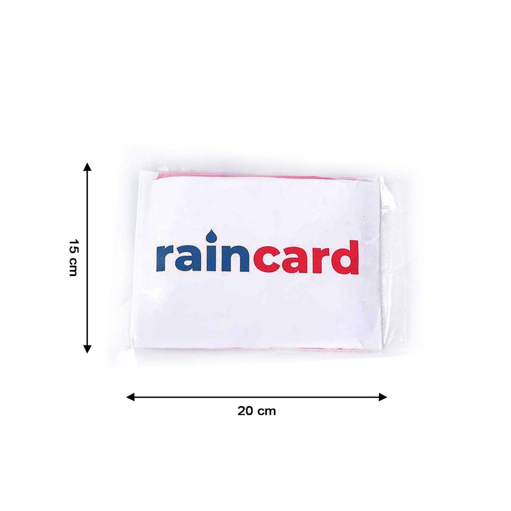 Portable Emergency Raincoat Pouch
