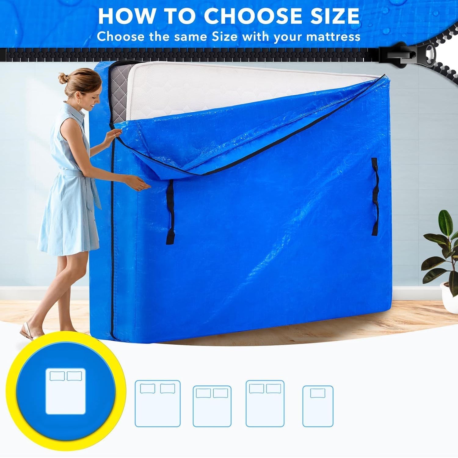 Protective Mattress Storage Bag - 238×191cm