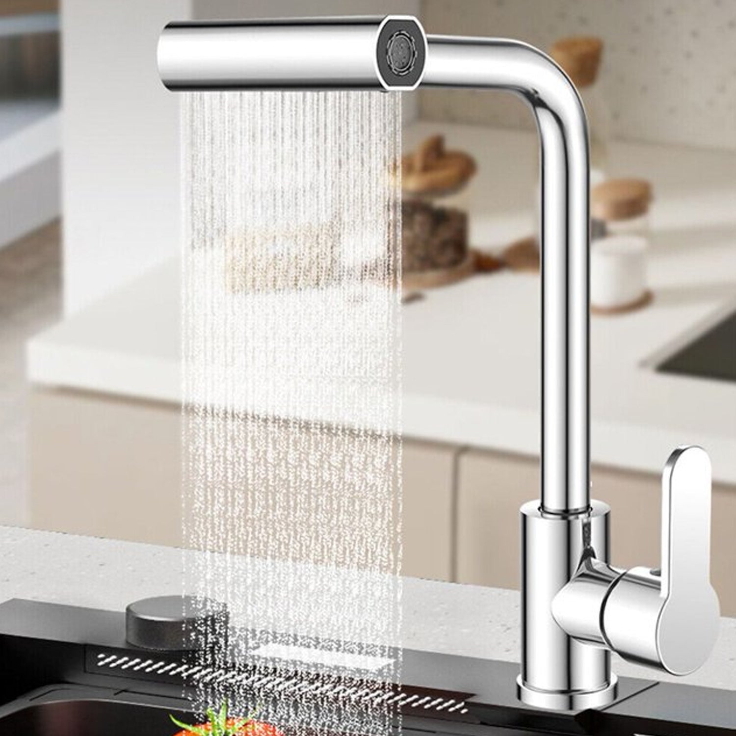 4-in-1 Swivel Kitchen Faucet - 360°