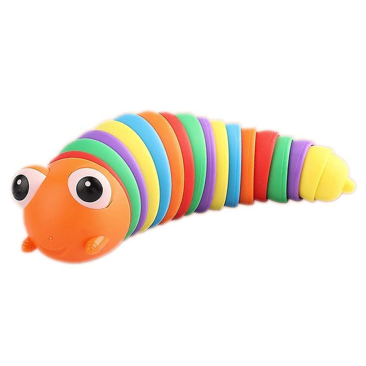 3D Slug Stress Reliever 'Rainbow Caterpillar'
