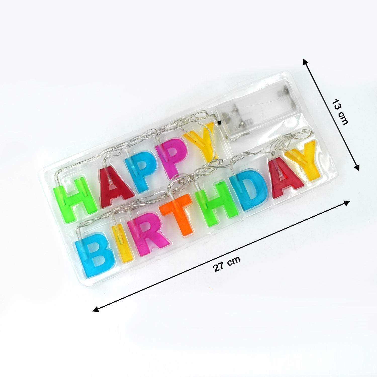 Happy Birthday 13 LED Letter String Lights