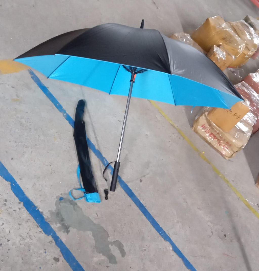 Sun Umbrella with Fan & Power Bank