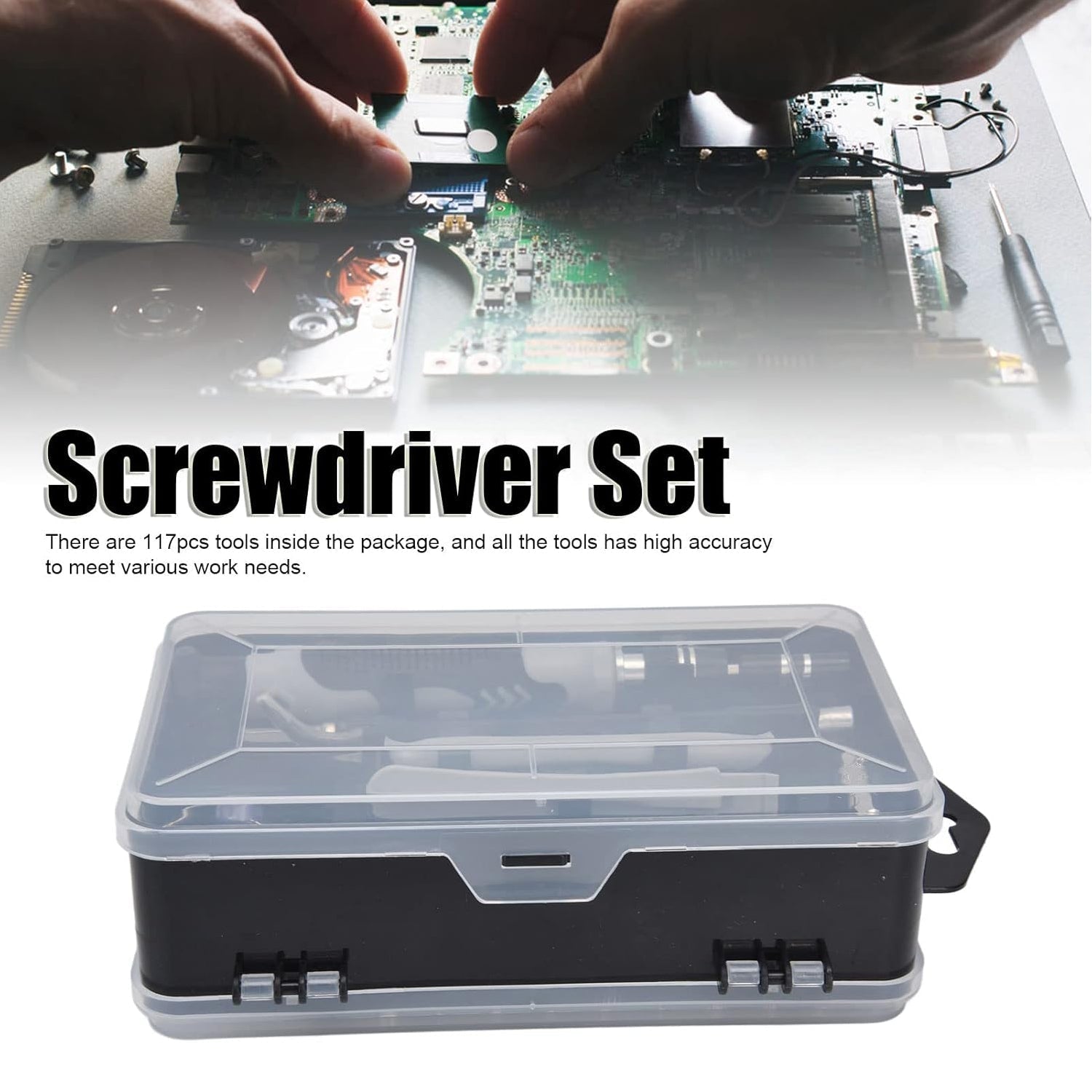 Electronics Repair Screwdriver Kit - Pack of 117