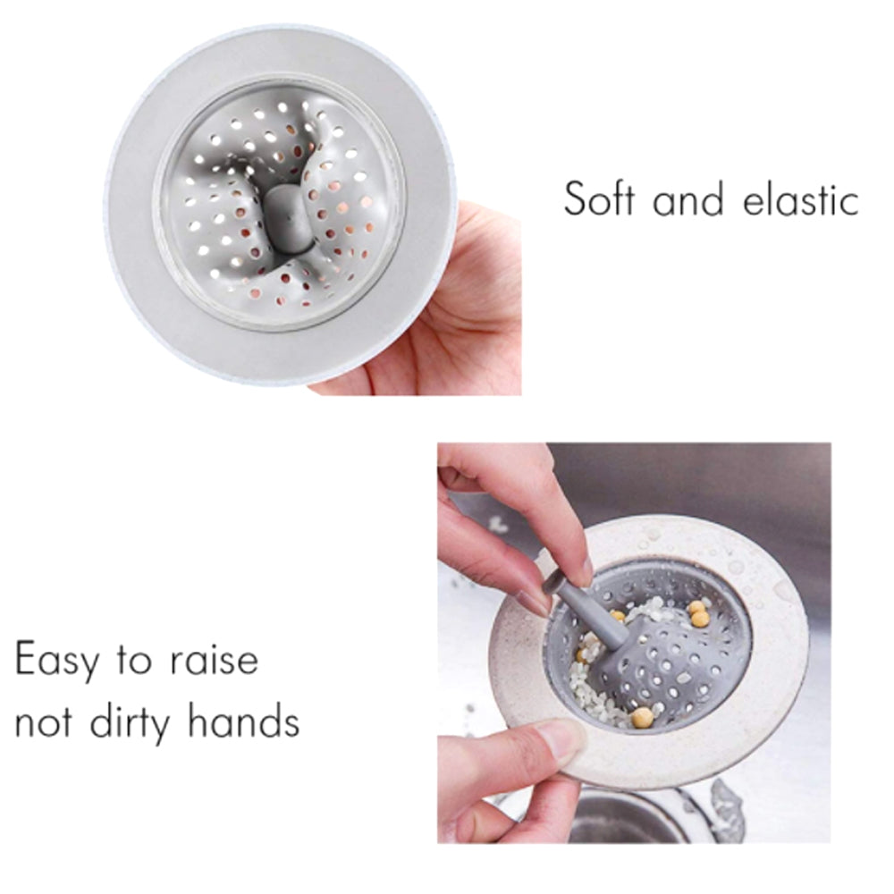 Silicone Sink Drain Strainer Basket