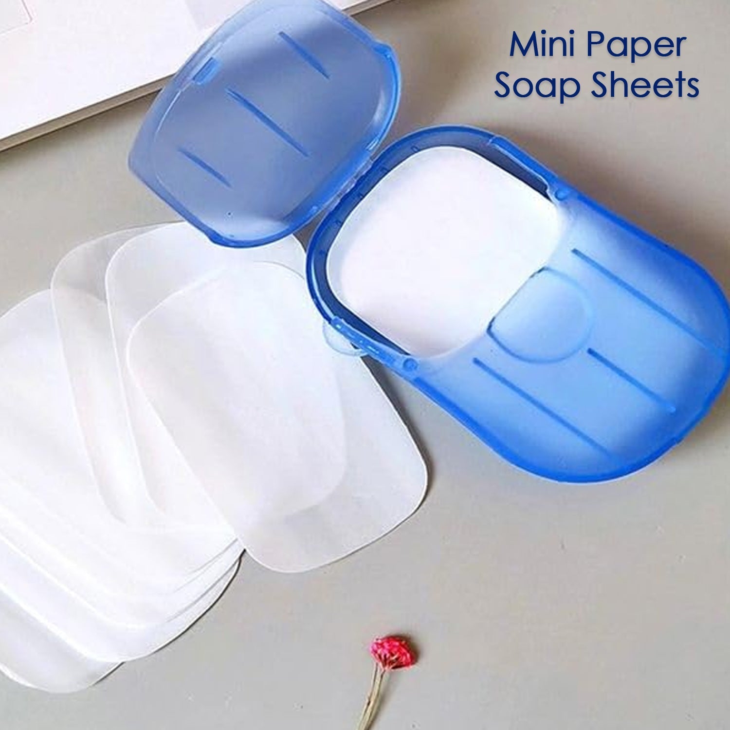 Travel-Friendly Soap Sheets - 20 Packs