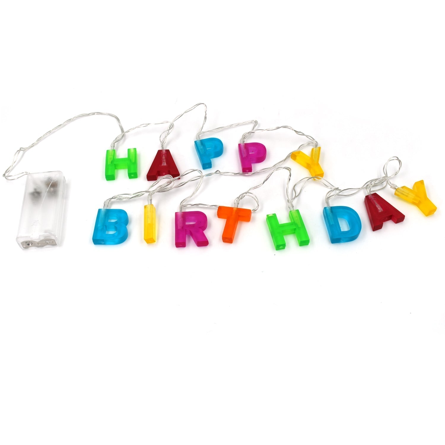 Happy Birthday 13 LED Letter String Lights