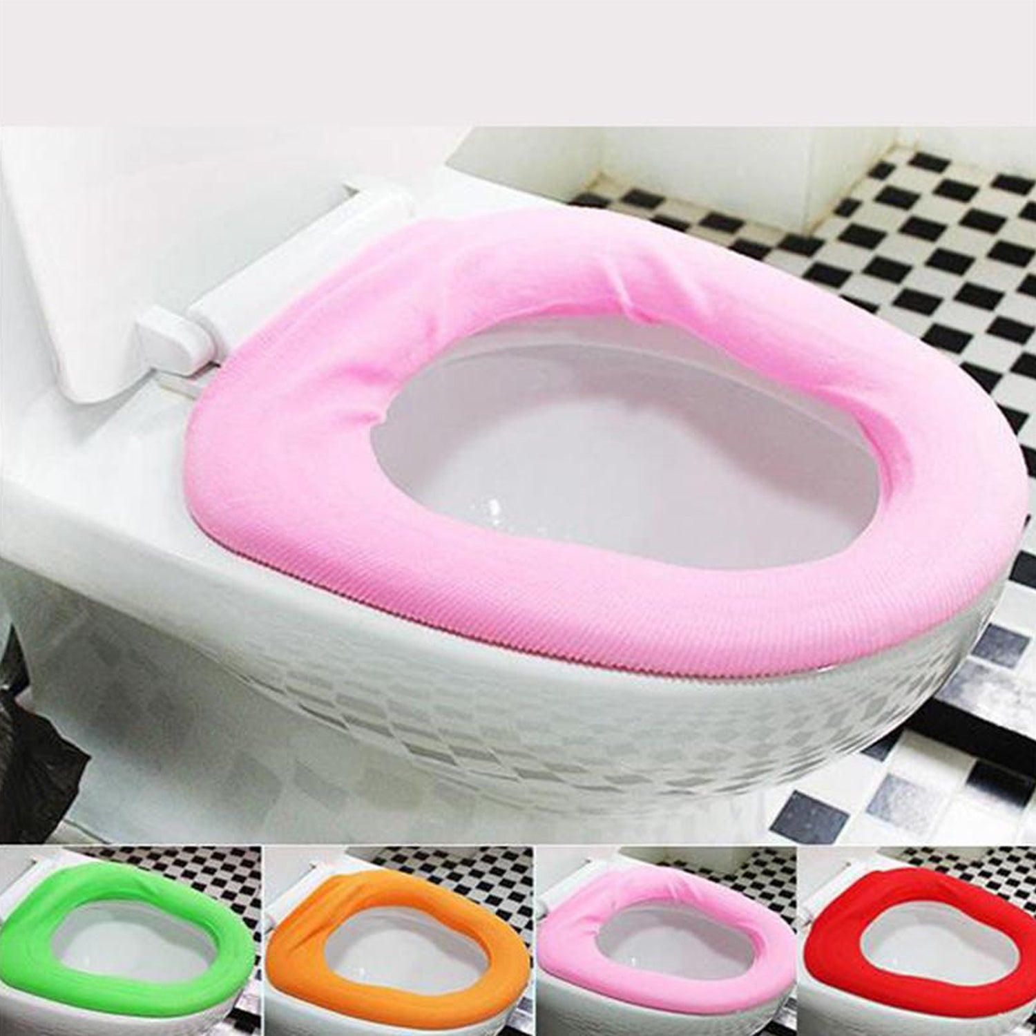 Stretchable Toilet Seat Warmer Cover