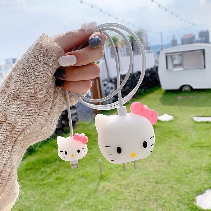 iPhone Charger Protector – Cutie Kitty