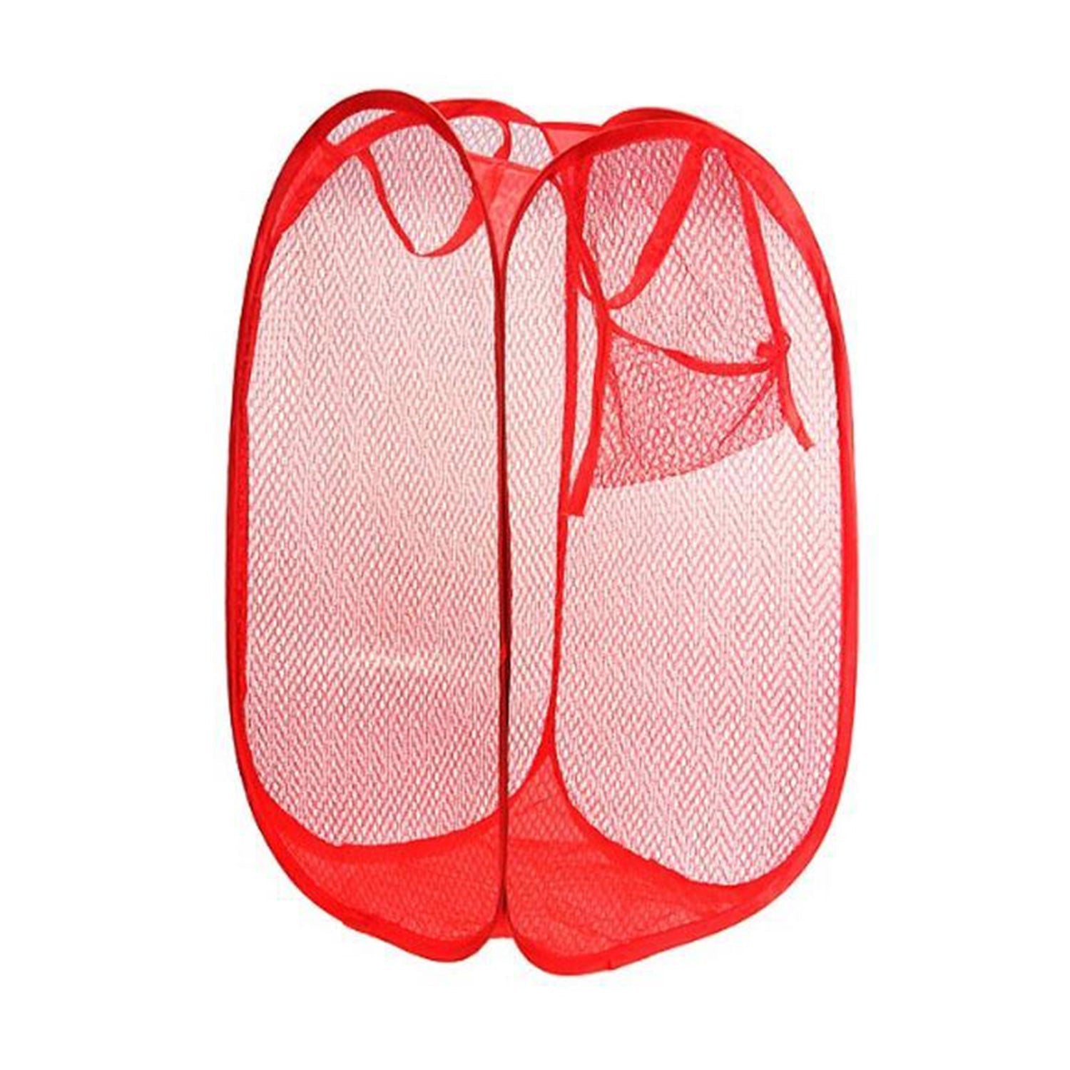 Foldable Mesh Laundry Hamper Basket