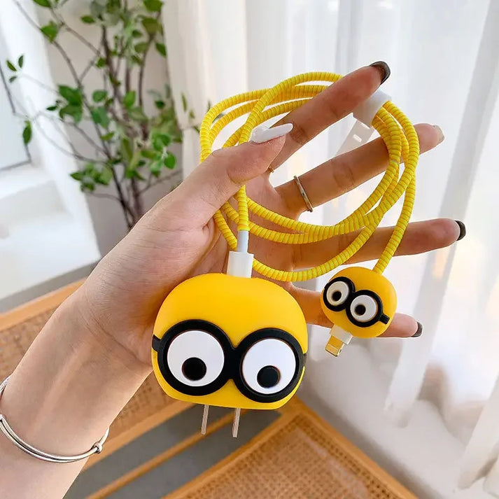 iPhone Charger Protector – Minion