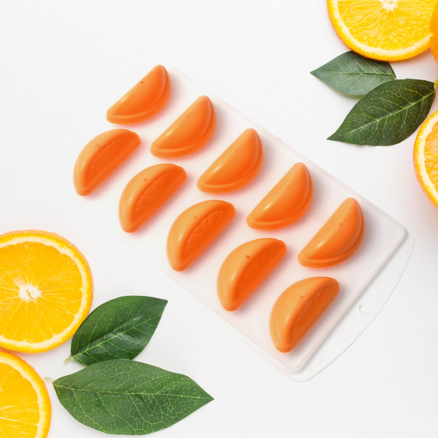 Multi-Fruit Shape Silicone Ice Cube Tray