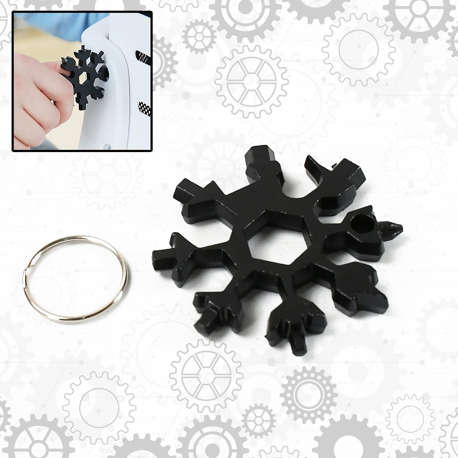 18-in-1 Snowflake Multi-Tool