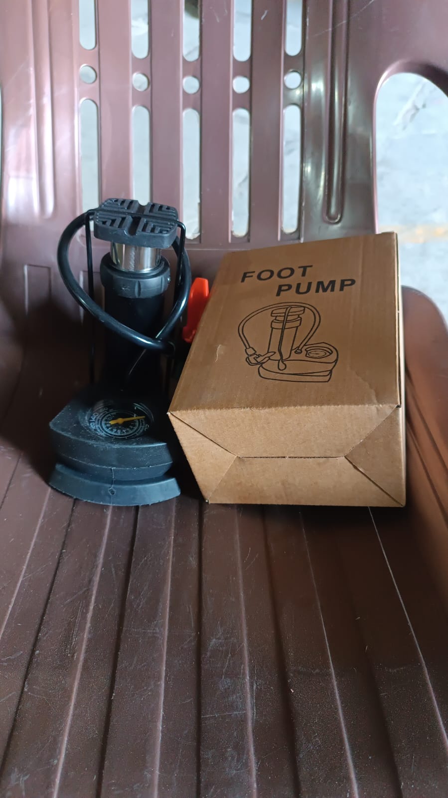 Portable Mini Bike Foot Pump