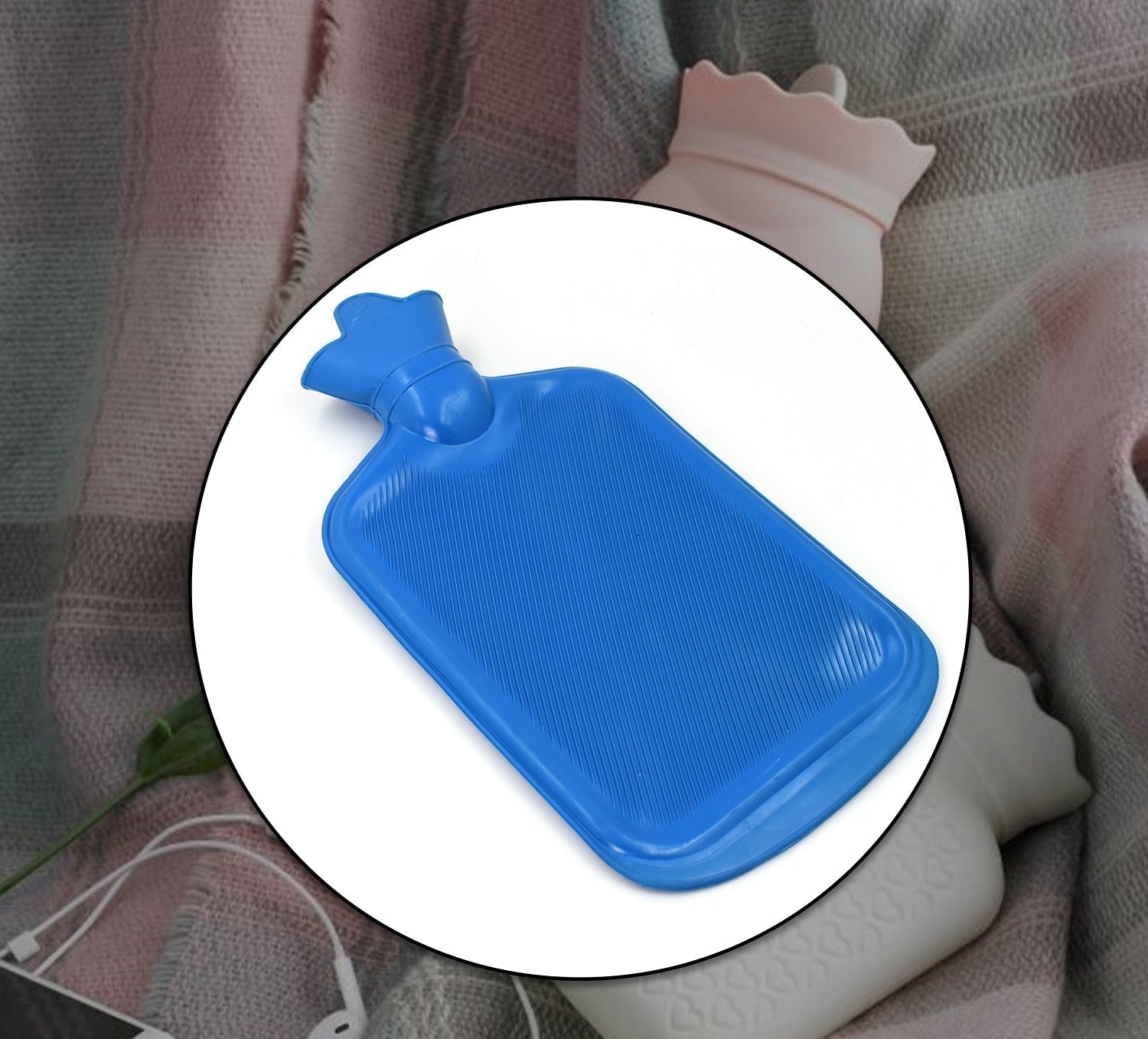 Hot water bag 2000 ml for muscle pain relief and neural issues