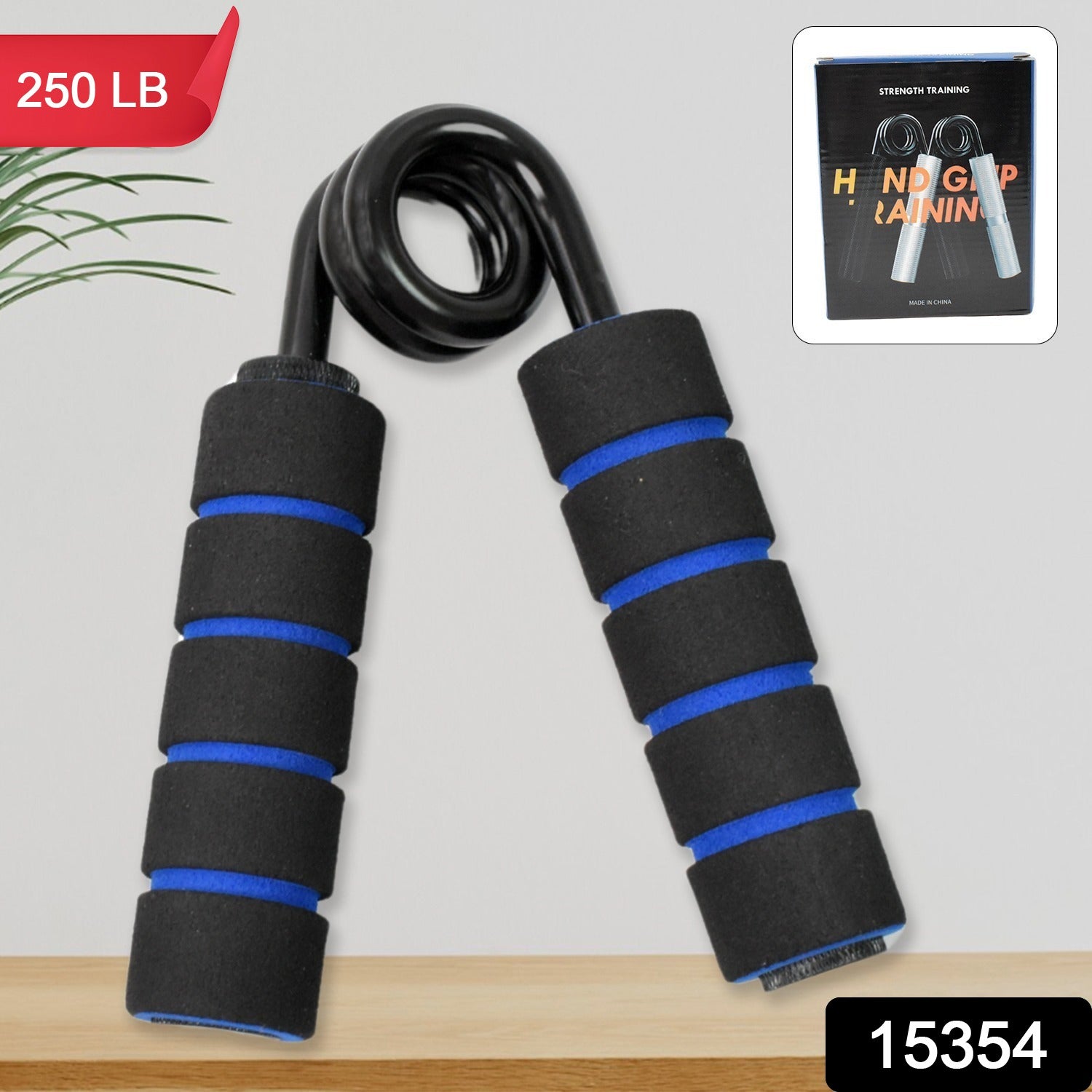 Hand & Finger Strengthener Tool - 250LB