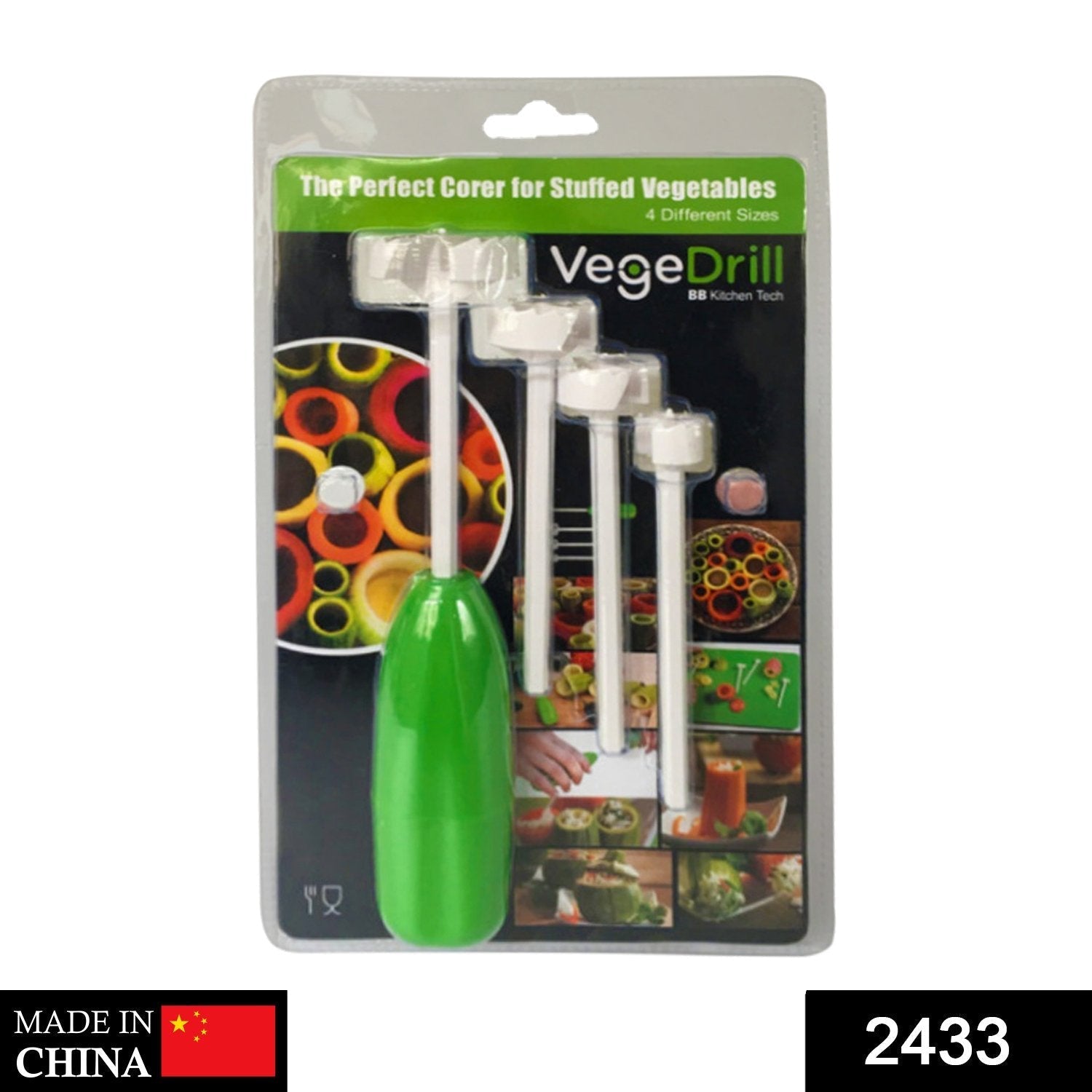 Veg Drill Spiralizer for Stuffed Vegetables
