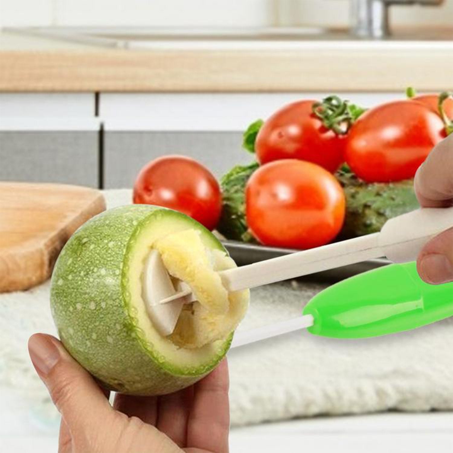 Veg Drill Spiralizer for Stuffed Vegetables