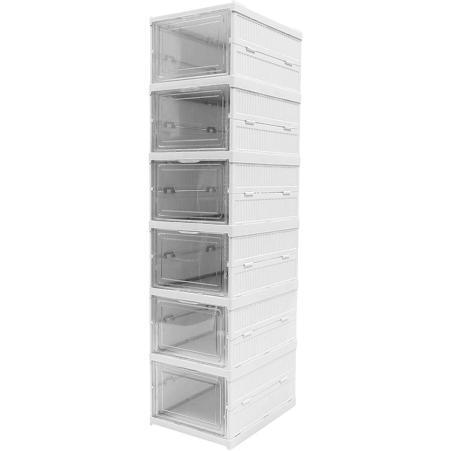 Foldable Storage Organizer Cart - 6 Layer