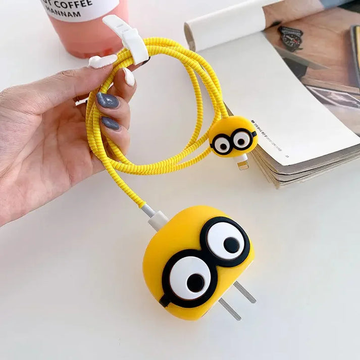 iPhone Charger Protector – Minion
