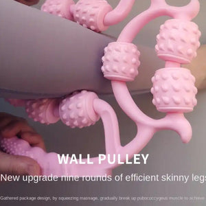 10-Wheel Muscle Massage Roller