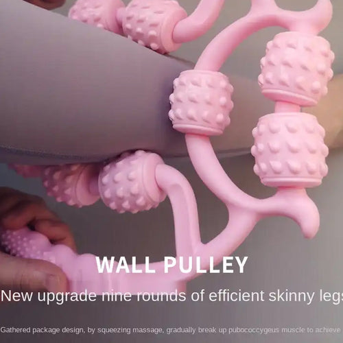 10-Wheel Muscle Massage Roller