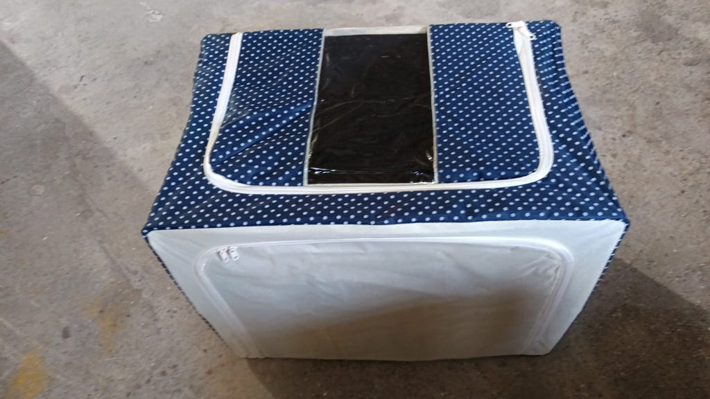 Foldable Steel Clothes Organizer Storage Bag