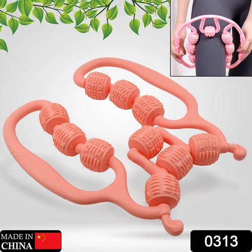 10-Wheel Muscle Massage Roller