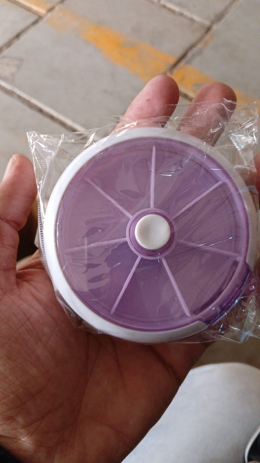 Portable 7-Day Pill Organizer
