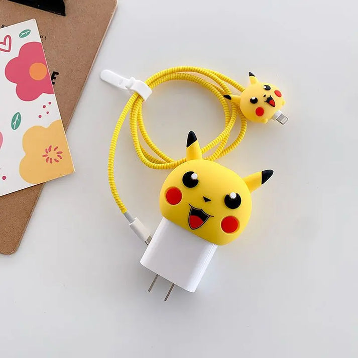 iPhone Charger Protector - Thunder Pika