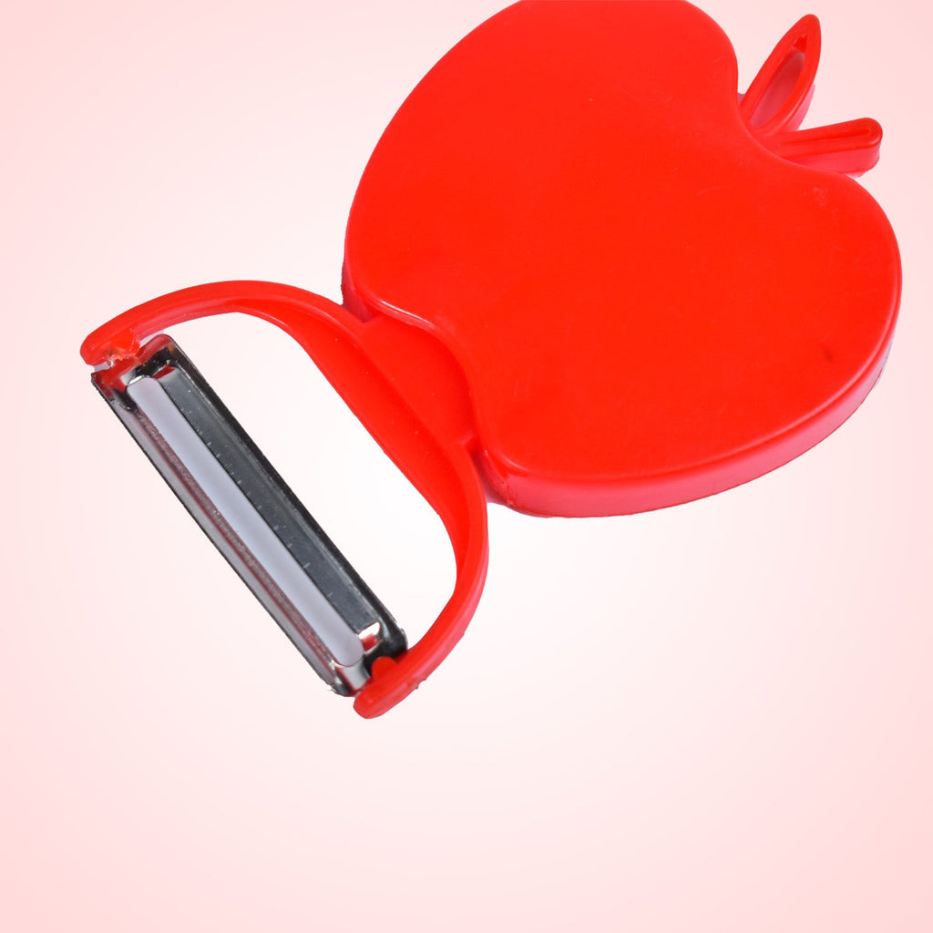 Apple-Shaped Folding Peeler