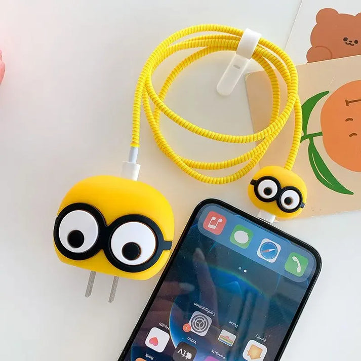 iPhone Charger Protector – Minion
