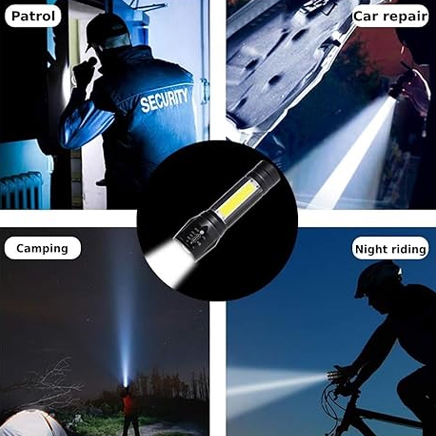 Mini USB Rechargeable Flashlight
