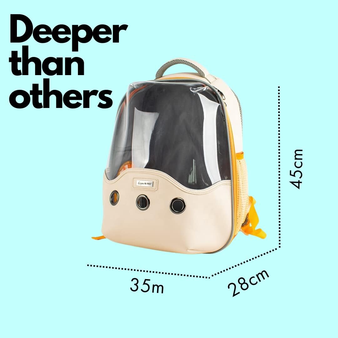 Breathable Transparent Pet Travel Bag