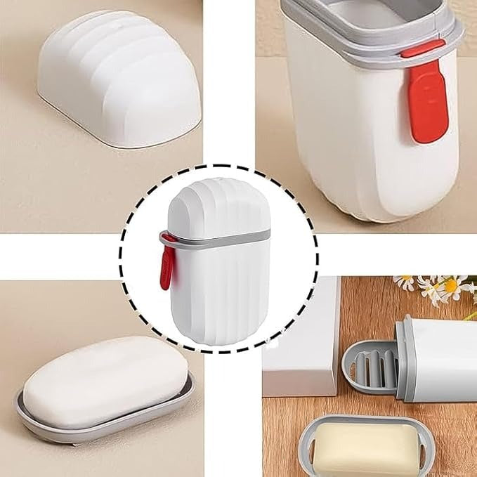 Travel Soap Box with Secure Seal