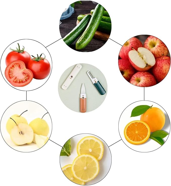 2-in-1 Multifunctional Knife and Peeler