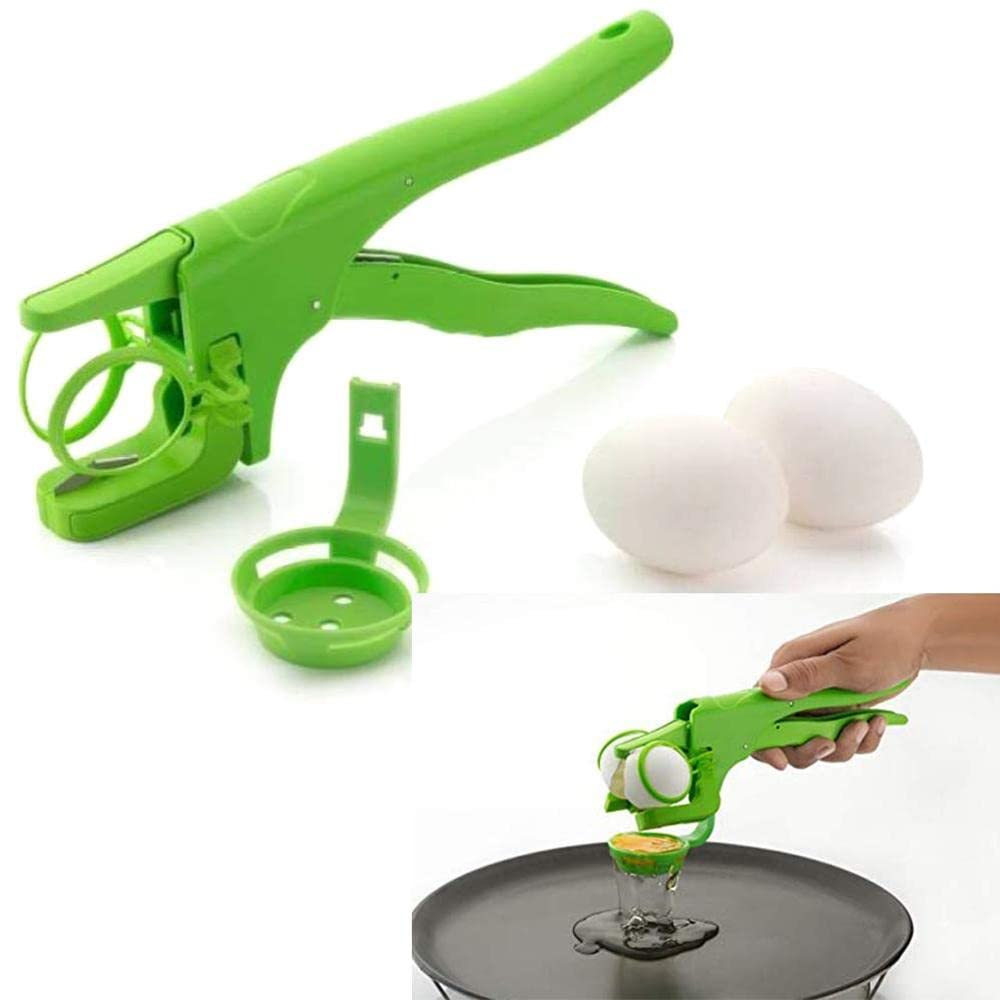 Handheld Egg Cracker with Separator