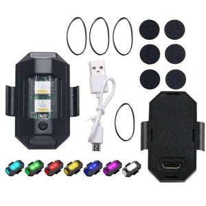 Mini Waterproof LED Rechargeable Lights - Mix Color
