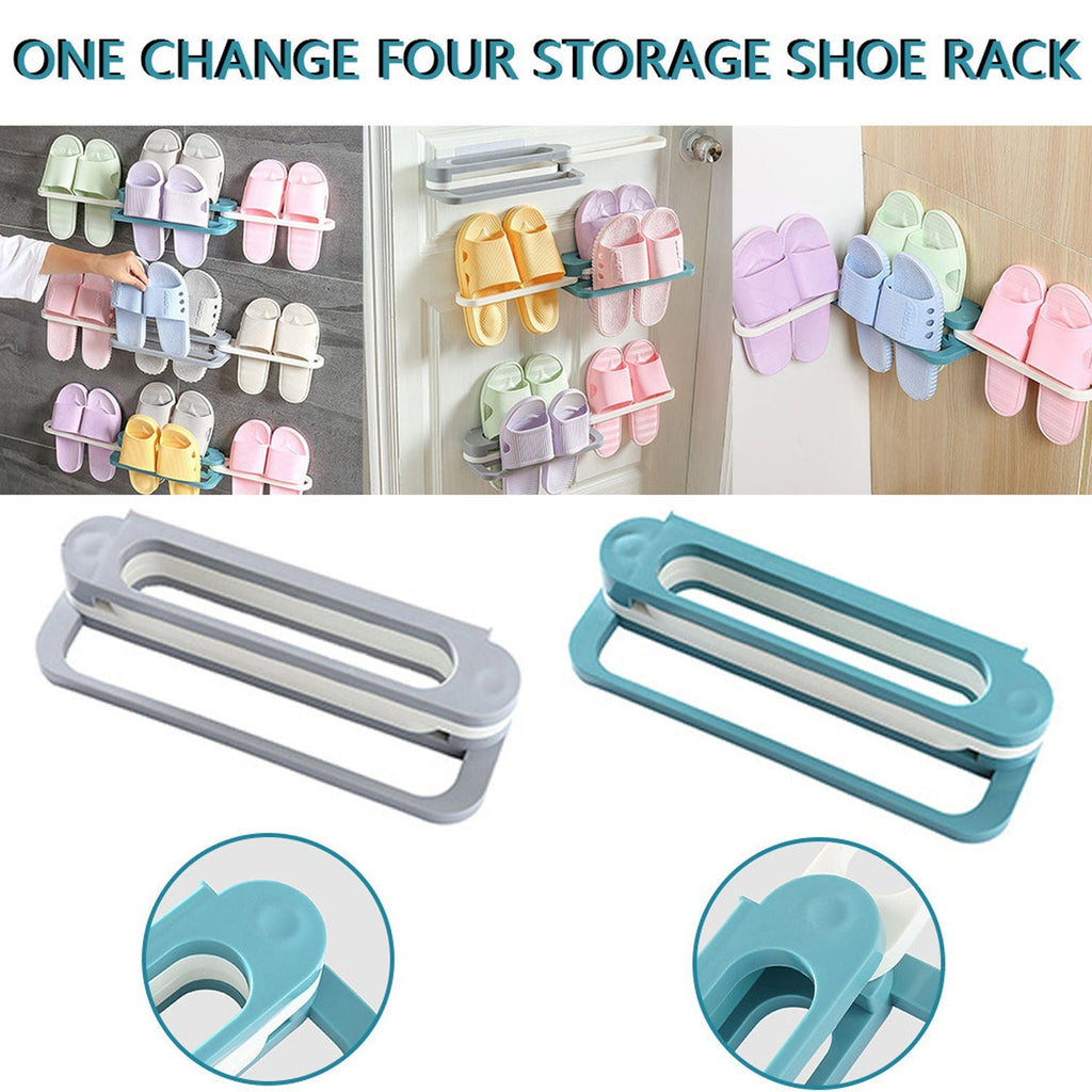 Multifunction Foldable Shoe Hanger Rack