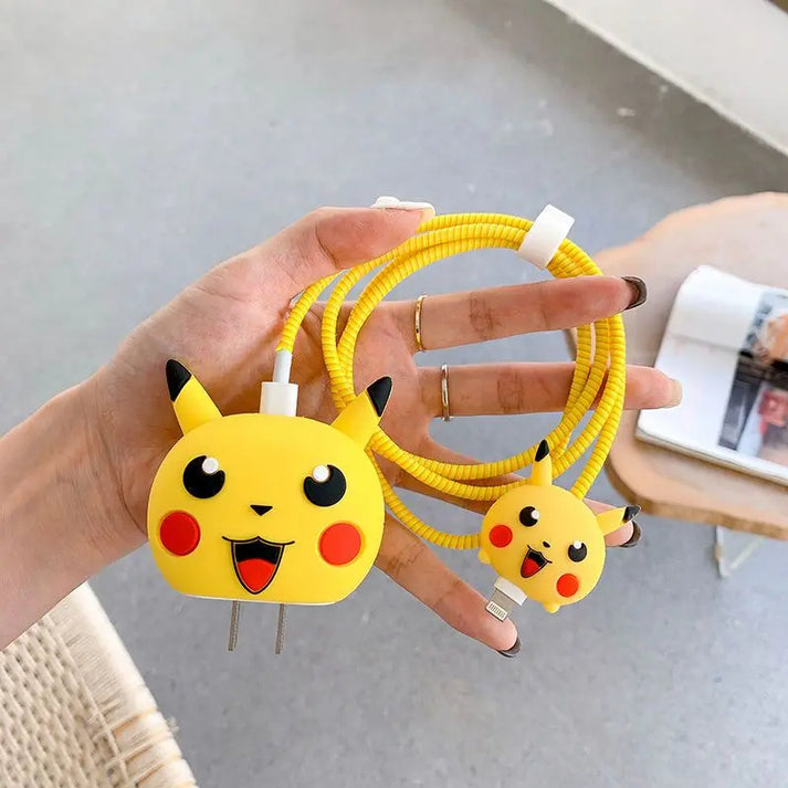 iPhone Charger Protector - Thunder Pika