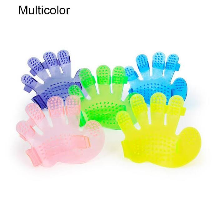 Rubber Pet Cleaning Glove Brush