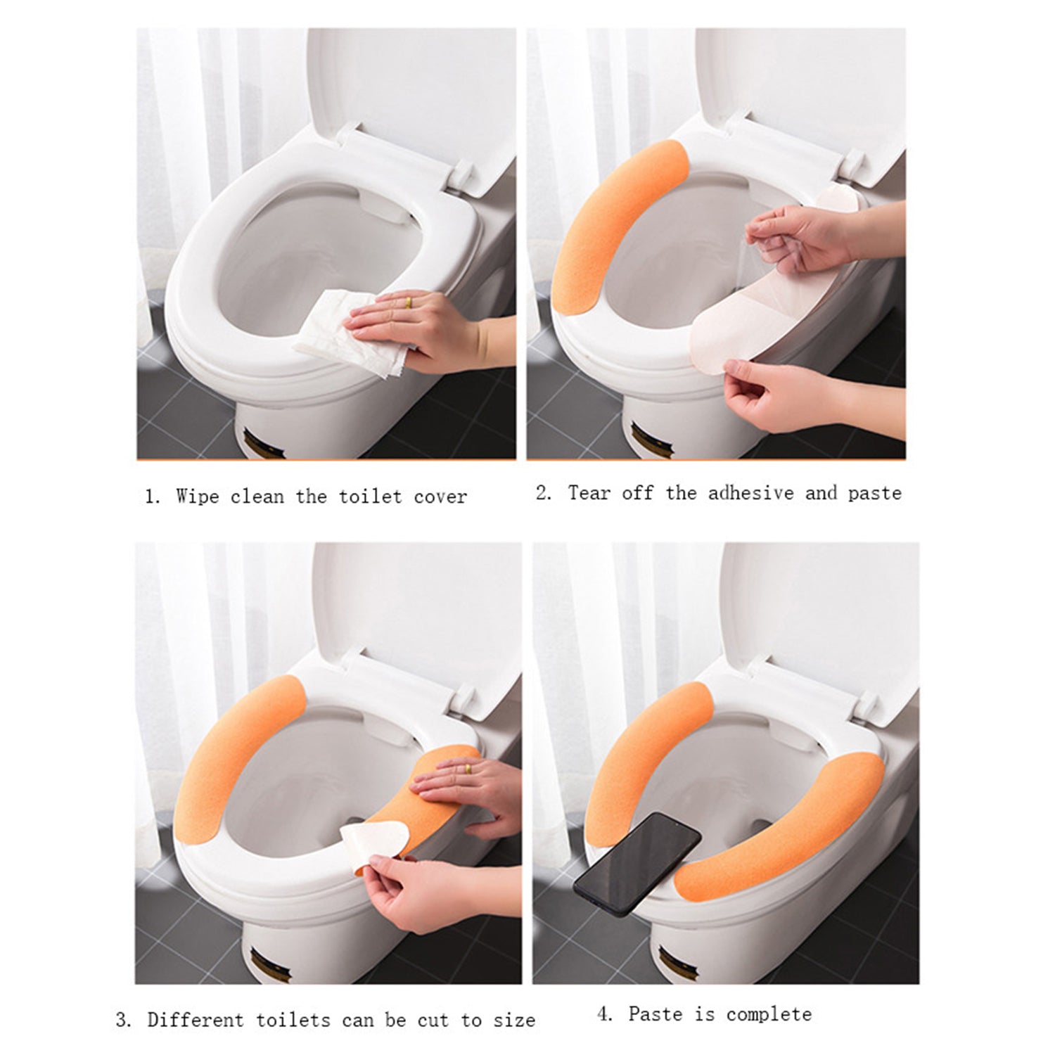 Comfortable Soft Toilet Seat Cover