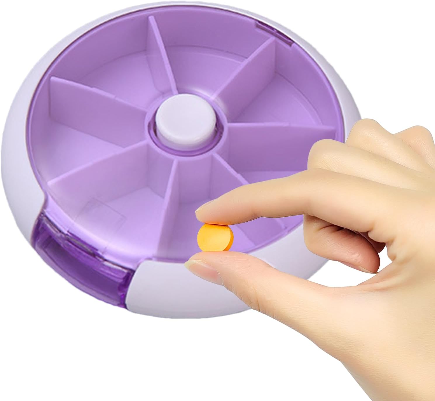 Portable 7-Day Pill Organizer