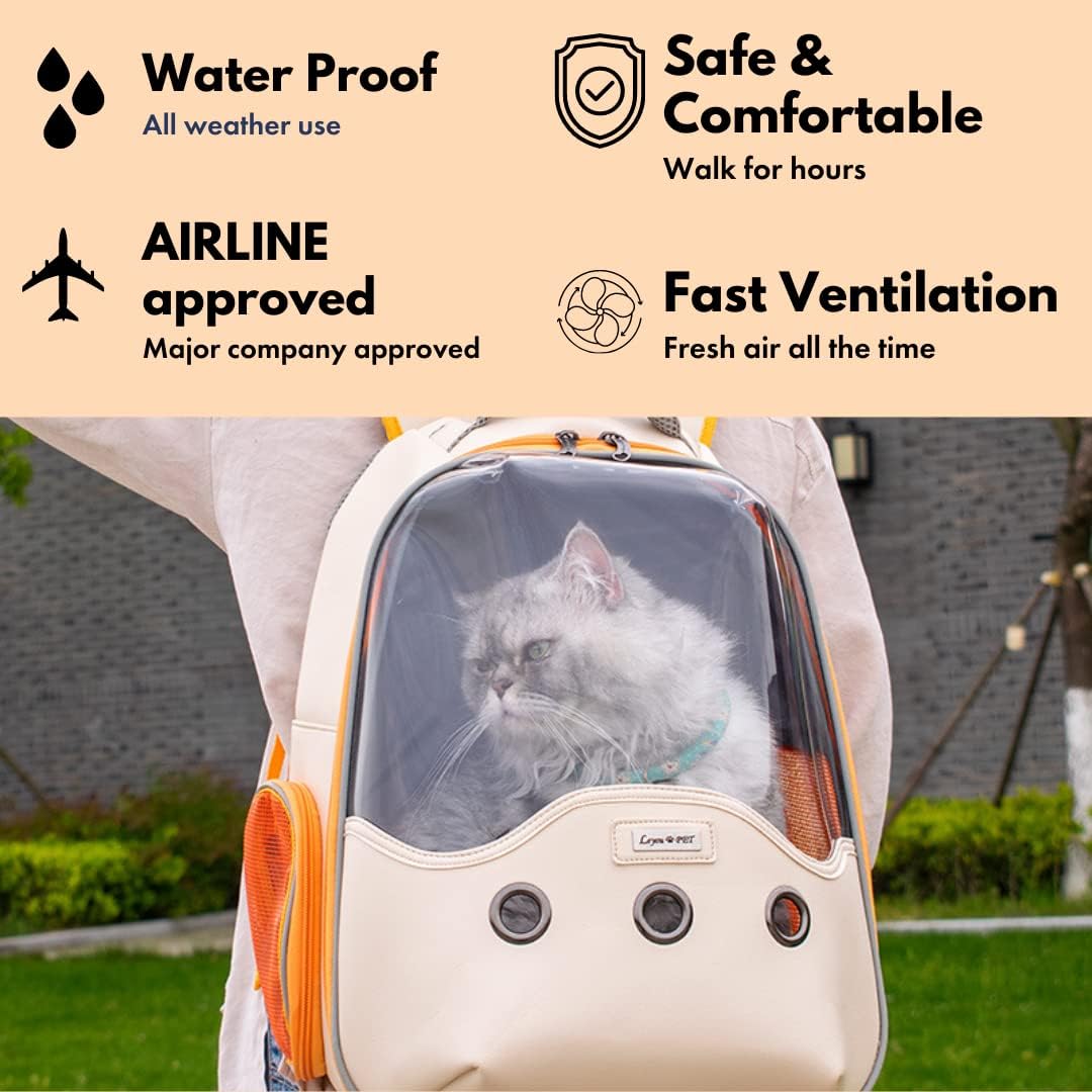 Breathable Transparent Pet Travel Bag