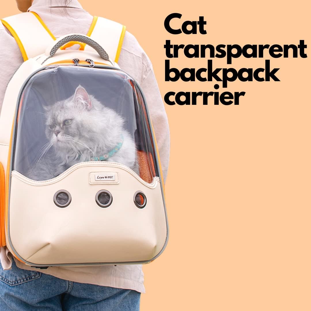 Breathable Transparent Pet Travel Bag