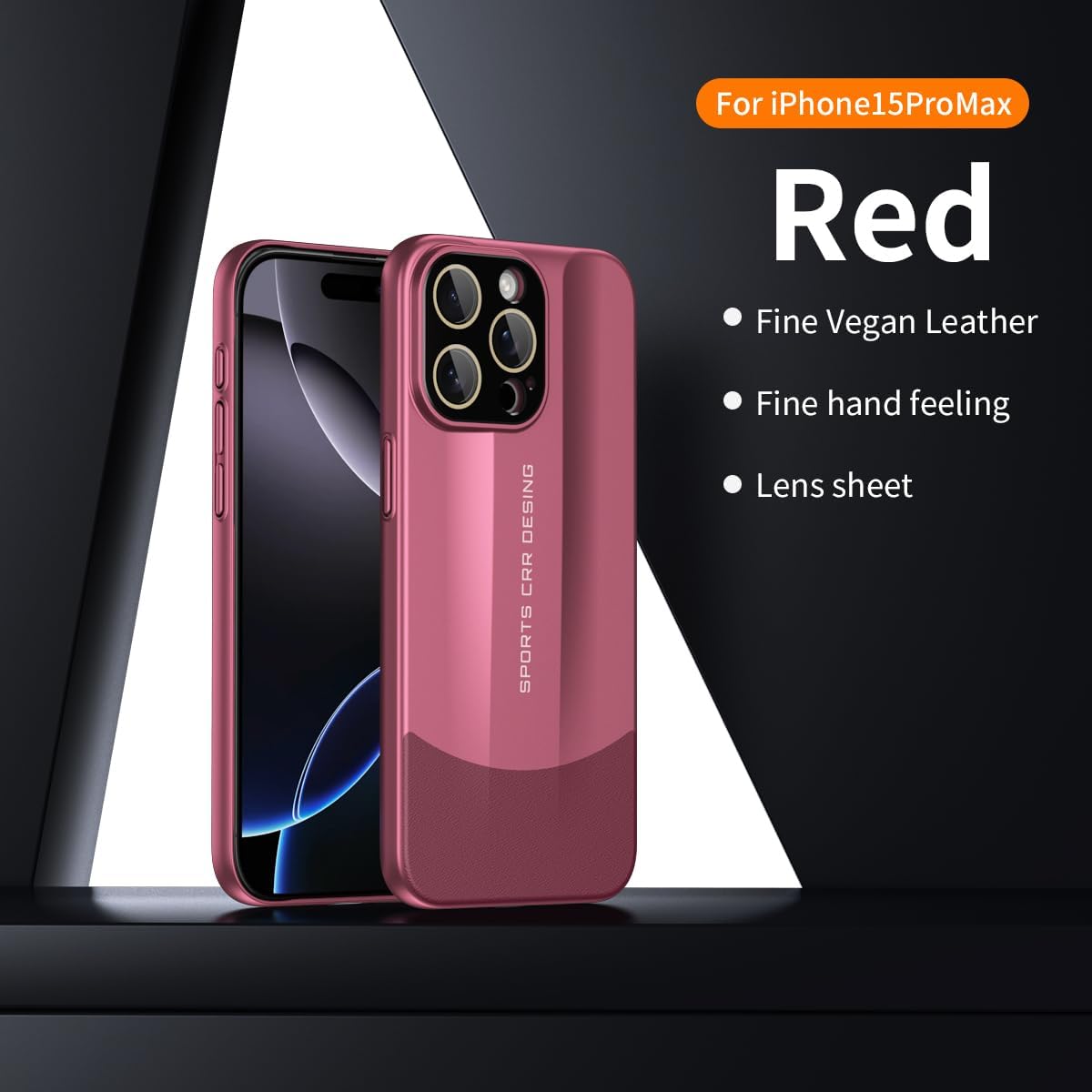 Desert Wolf Series - iPhone Mobile Case 'Oasis/Red/Black'